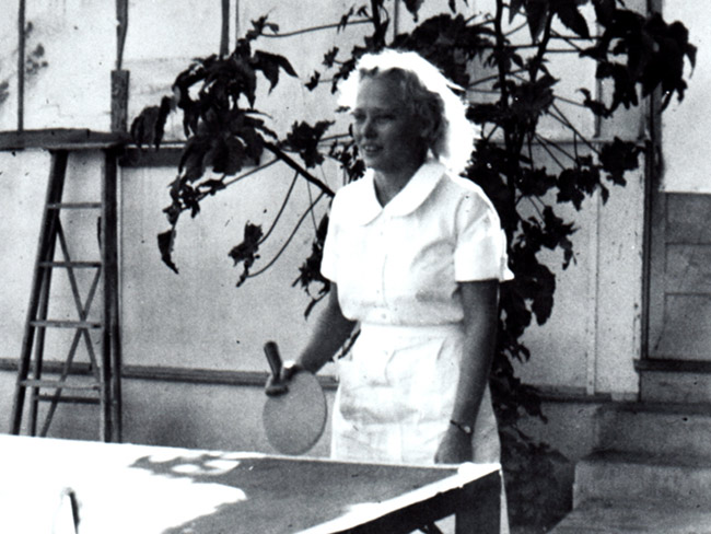 Betty Runyen, RN, Contractors General Hospital, circa 1936